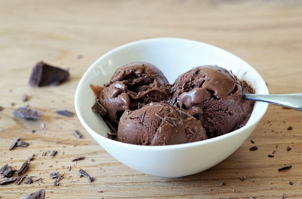 Schokoladen-Glacé / Schokoladeneis